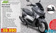 REVOLT RSX4 125 CC MAXİ SCOOTER REVOLT RSX4 125 CC MAXİ SCOOTER